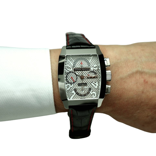 ANTOINE PREZIUSO アントワーヌ・プレジウソ グランドロブスト クロノグラフ GRSSO.0303311S/D メンズ SS 自動巻き ホワイト 腕時計